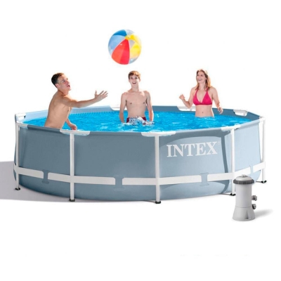 Басейн каркасний Intex 26702NP 305×76 см, 4485 л, з фільтр-насосом