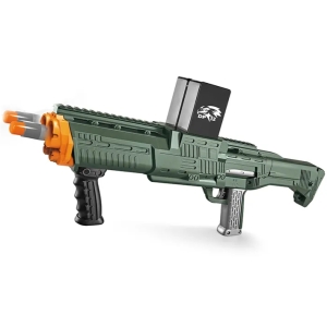 Игрушечный Двухствольный Автомат-Гранатомет с Мягкими Пулями HAWKEYE DP-12 (WJ-610) Зеленый