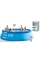 Intex Басейн 26166 NP об'єм:12430л, фільтр+насос, розмір:457х107см (3785л/год, драбина, тент, підстилка)