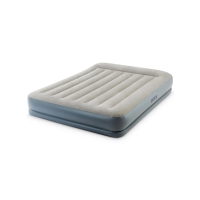 Intex Велюр матрац 64118 ND (2) 152х203х30см, вбудований електронасос, двоспальний