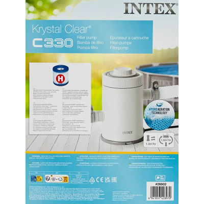 Intex Насос-фільтр 26602 картриджний C330 (4) 1250 л/год