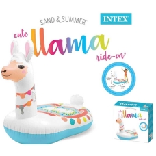 Intex Плотик 57564 NP "Лама" (4) розмір 135х94х112 см, від 3-х років, в коробці