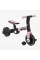 Велосипед 3-х колісний BS-11402 "Best Trike" колеса EVA переднє 8", заднє 6", нейлонова рама, трансформується у велобіг, підсвічування, в коробці