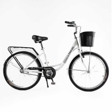 Велосипед міський Corso TRAVEL 26" TL-26309 + КОШИК