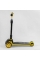 Самокат триколісний 84377 Best Scooter (6) ЖОВТИЙ, складане алюмінієве кермо, 3 колеса PU зі світлом, d переднього 120х40мм, d заднього 80х24мм