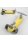 Самокат триколісний D-0449 (6) Best Scooter, ЖОВТИЙ,  складне алюмінієве кермо, 3 колеса PU зі світлом, d = 120*35 мм