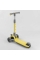 Самокат триколісний D-0449 (6) Best Scooter, ЖОВТИЙ,  складне алюмінієве кермо, 3 колеса PU зі світлом, d = 120*35 мм