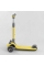 Самокат триколісний D-0449 (6) Best Scooter, ЖОВТИЙ,  складне алюмінієве кермо, 3 колеса PU зі світлом, d = 120*35 мм