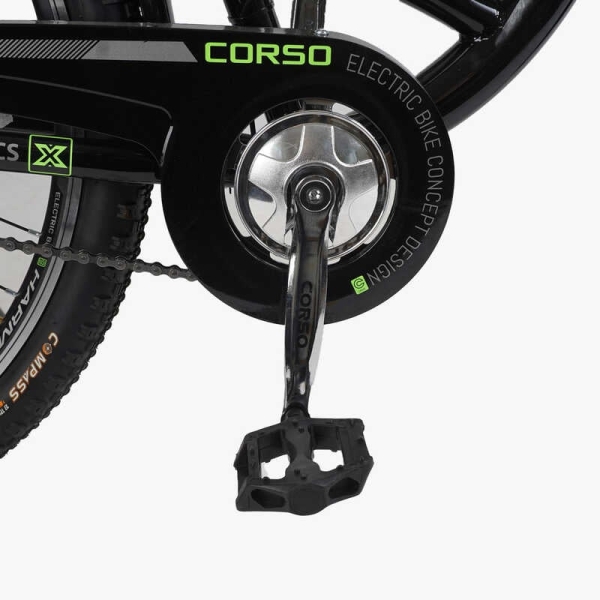Электровелосипед Corso HARMONY HR-28602 28" (350W, 36V/10Ah, Макс. 30 км/ч) с Фарой, Корзиной и Багажником