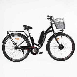 Электровелосипед Corso HARMONY HR-28715 28" (350W, 36V/10Ah, Макс. 30 км/ч) с Фарой, Корзиной и Багажником