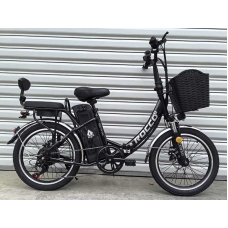 Електровелосипед Corso ROCCO 20" RC-01108 Чорний, 500W, 48V/20Ah, 7 швидкостей Shimano, складана рама