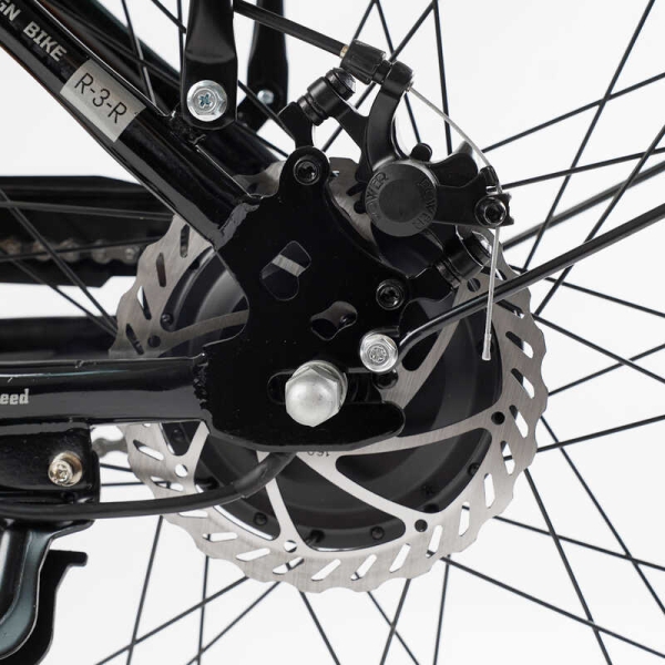 Електровелосипед Corso «VOLT BIKE» 26" дюймів TB-60174 (1) рама сталева, двигун 350W, акум. 36V10Ah, одношвидкісний, БЕЗ КОРЗИНИ, у коробці