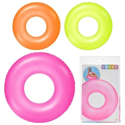 Надувний круг для плавання Intex Neon 91 см (59262)
