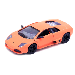 Металева машинка Kinsmart 1:36 Matte Lamborghini Murcielago LP640, інерційна, помаранчева, KT5370W