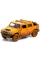 Модель машини Kinsmart 1:40 "HUMMER H2 SUT (Muddy)" інерція KT5097WY / Жовта