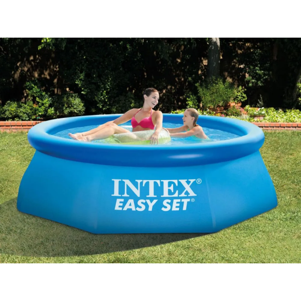 Басейн наливний Intex 28110 NP розміром 244х76см, об'єм: 2420л, вага: 6,3 кг
