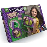 Набір Сумка вишита гладдю "Fashion Bag" FBG-01-05 кошеня
