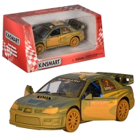 Металева машинка Kinsmart 1:36" Subaru Impreza WRC 2007 KT5328WY (Після заїзду)