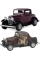 Машинка металева Kinsmart 1:34 1932 Ford 3-Window Coupe KT5332W / Бордовий