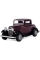 Машинка металева Kinsmart 1:34 1932 Ford 3-Window Coupe KT5332W / Бордовий