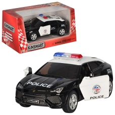 Машинка металева Kinsmart 1:38 Lamborghini Urus Police KT5368WP