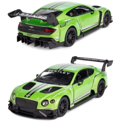 Металева машинка Kinsmart 1:38 "Bentley Continental GT3" інерційна, Зелена, KT5417W