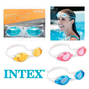 Окуляри для плавання Intex, 3 кольори від 8-ми років 55684