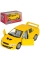 Машинка металева Kinsmart 1:36 "Mitsubishi Lancer Evolution VII" KT5052W інерційна, двері відчиняються / Жовтий