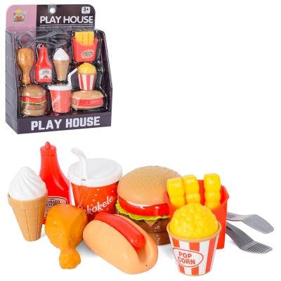 Игрушечный набор "Продукты Фастфуд" 689-13