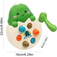 Развивающая игрушка - стучалка с молоточком Динозаврик WQ-66