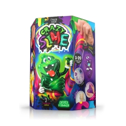 Набір для дослідів "Crazy Slime" ручний лизун укр. / 8