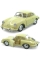 Машинка Porsche 356 B Carrera 2 Kinsmart 1:32 - Бежева Інерційна Модель KT5398W