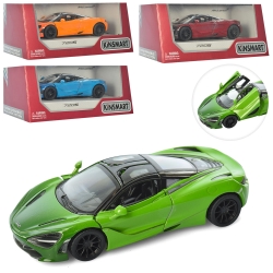 Машина KT5403WG "McLaren MSO 720S" метал, інер-я, 12см, рез.кол, откр.дв, 4 кольори, в кор-ці 16-7-8,5см