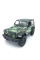 Машинка металева інерційна Kinsmart 1:34 Jeep Wrangler Camo (Hard Top) 2018 KT5420WB / Зелений камуфляж