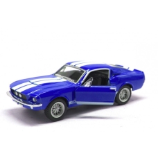 Модель машини Kinsmart 1:38 "1967 Shelby GT-500", інерційна, метал KT5372W / Синя