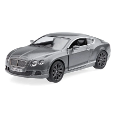 Машинка металева Kinsmart 1:38 Bentley Continental GT 2012 (інерційна, двері відчиняються, сіра KT5369W)