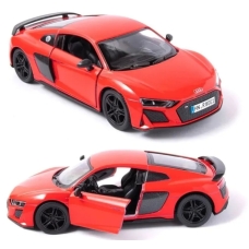 Металева машинка Kinsmart 1:36 2020 Audi R8 Coupe, інерційна, Червона, KT5422W