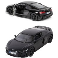 Металлическая машинка Kinsmart 1:36 2020 Audi R8 Coupe, инерционная, черная, KT5422W