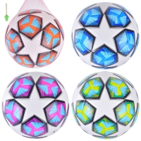 Футбольный мяч №5 FB2206, TPE, 420 грамм, Mix из 4 цветов