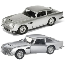 Машинка металева Kinsmart 1:38 Aston Martin DB5 KT5406W інерційна, двері відчиняються / Сріблястий