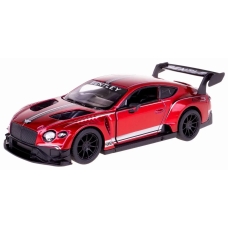 Металева машинка Kinsmart 1:38 "Bentley Continental GT3" інерційна, Червона, KT5417W