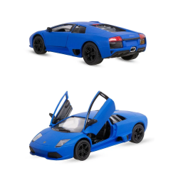 Металева машинка Kinsmart 1:36 Matte Lamborghini Murcielago LP640, інерційна, СИНЯ, KT5370W