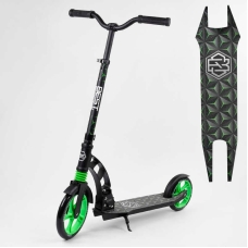Самокат двоколісний "Best Scooter" 62798 (2) колеса PU, d переднього колеса - 230мм, d заднього колеса - 180мм, 1 амортизатор передній, в коробці