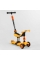 Самокат-велобіг 3в1 триколісний BS-50584 (4) Best Scooter, 3 колеса PU зі світлом, сидіння, амортизатори, батьківська ручка
