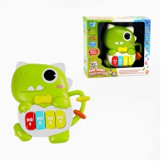 Піаніно музичне 64339 (48) "WToys", ОЗВУЧУВАННЯ УКРАЇНСЬКОЮ МОВОЮ, 8 пісень, 8 казок, цифри, підсвічування, намистини, в коробці