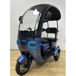 Електричний трицикл Corso «Terra» TR-201040 (1)  +1 ЯЩИК АКУМ двигун 800W, акумулятор 72V/20Ah, колеса 300-10, в коробці