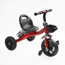 Велосипед 3-х колісний BS-12190 "Best Trike" сталева рама, колеса EVA, переднє d=10", заднє d=8", кошик, бутилочка, в коробці