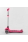 Самокат триколісний Y-00211 (4) Best Scooter, РОЖЕВИЙ, складане алюмінієве кермо, 4 колеса PU зі світлом, d = 12 см
