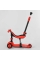 Самокат-велобіг 3в1 триколісний BS-71899 (4) Best Scooter, 3 колеса PU зі світлом, сидіння, амортизатори, батьківська ручка