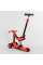 Самокат-велобіг 3в1 триколісний BS-71899 (4) Best Scooter, 3 колеса PU зі світлом, сидіння, амортизатори, батьківська ручка